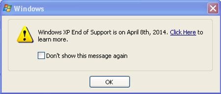 Microsoft 在 4 月 8 日已正式停止對 XP 的支援，新漏洞即使獲修正，也不會包括 XP 上的 IE6 瀏覽器。