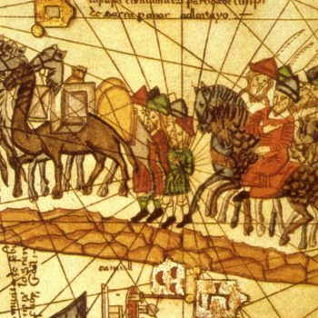 Marco Polo’s Route On Silk Road To China