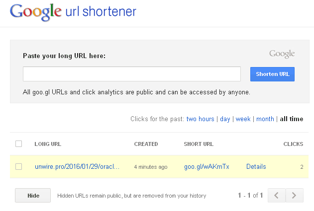 Google shorts