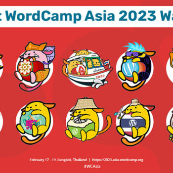 Meet WordCamp Asia 2023 Wapuu