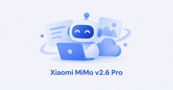 小米 MiMo-V2.6-Pro 機器人與多智能體協作示意圖.