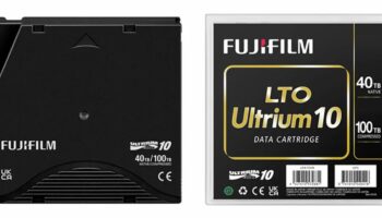 Fujifilm LTO Ultrium 10 資料磁帶 40TB Net/100TB 壓縮.