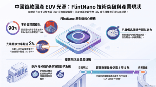 中國國產EUV光源技術展示，展示產業現狀與未來發展.