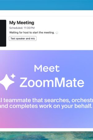 Meet ZoomMate 你的 AI 協作夥伴，搜索、協調與自動完成任務.