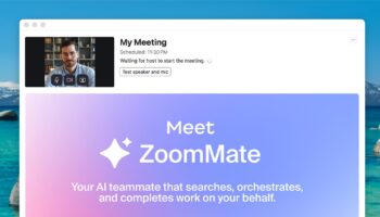 Meet ZoomMate 你的 AI 協作夥伴,搜索、協調與自動完成任務.