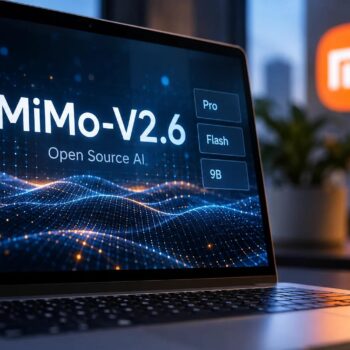 展示MiMo-V2.6-Pro開源AI平台界面，支持多智能體協作與Token上下文.
